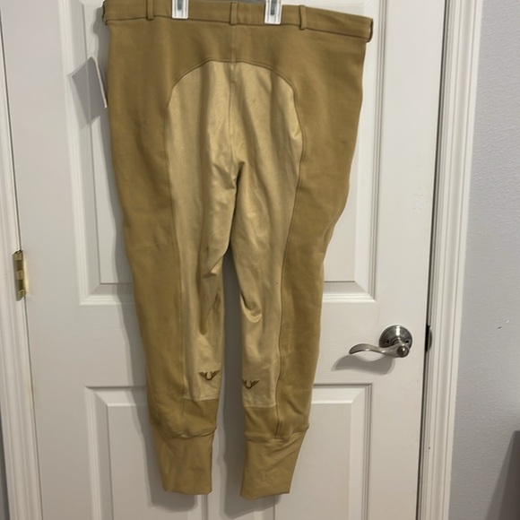 TuffRider Men's Cotton Full Seat Breeches - Picture 3 of 5